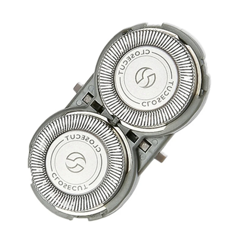 

2X Stainless Steel Universal Razor Blades Shaving Heads With ABS Mount Holder Kit For PQ182 PQ183 PQ206