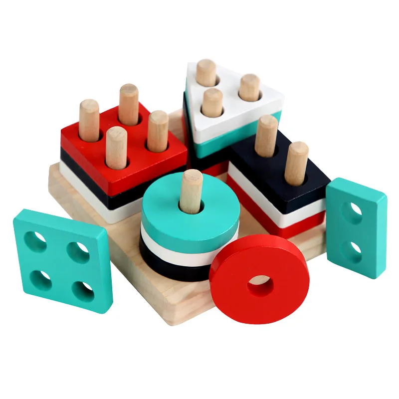 

Монтессори развивающие деревянные детские игрушки дошкольные материалы монтесори игрушка занятая доска соответствующие формы геометриче...