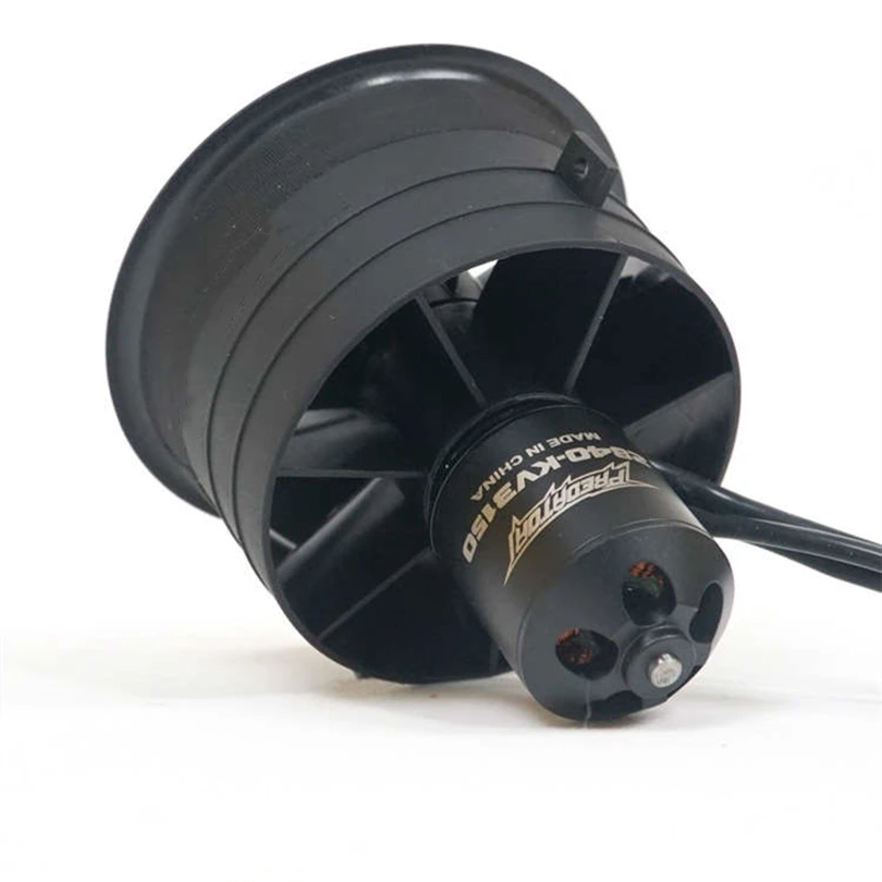 FMS 64 мм Ducted Fan EDF Jet 11 Blades с 2840 KV3150 4S V2 Pro двигатель системы питания RC самолет модель