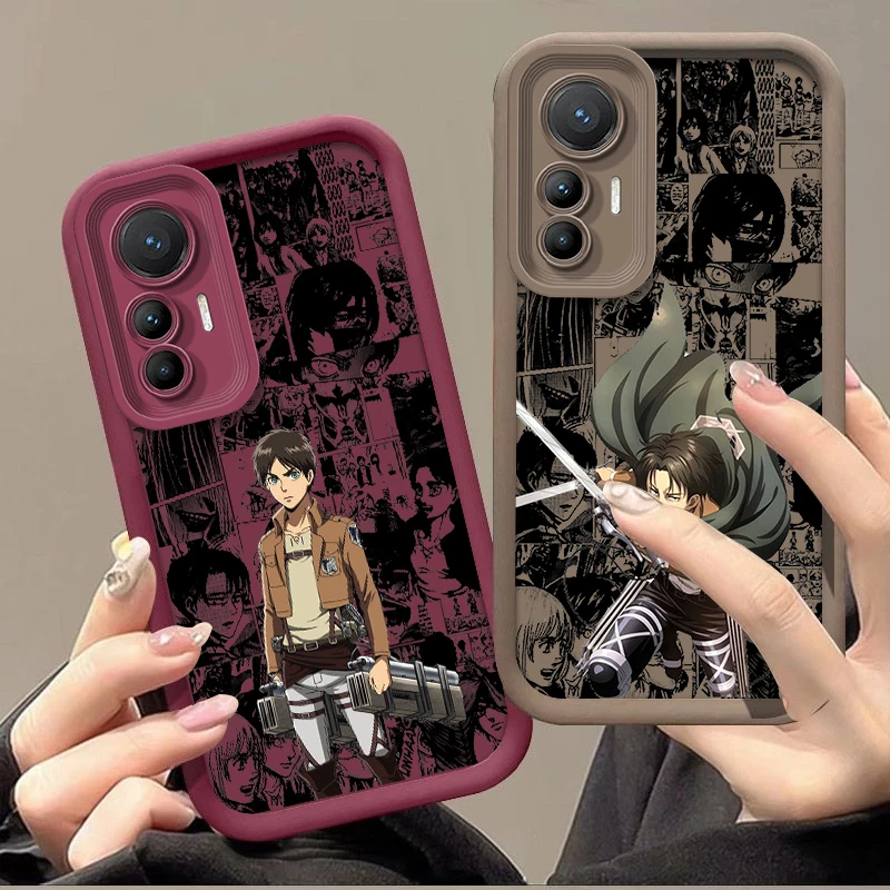 Классное искусство атаки на титанов для Xiao POCO 12T 11 F2 F3GT F4 F5 X X4 X5 M3 14 Pro GT 4G