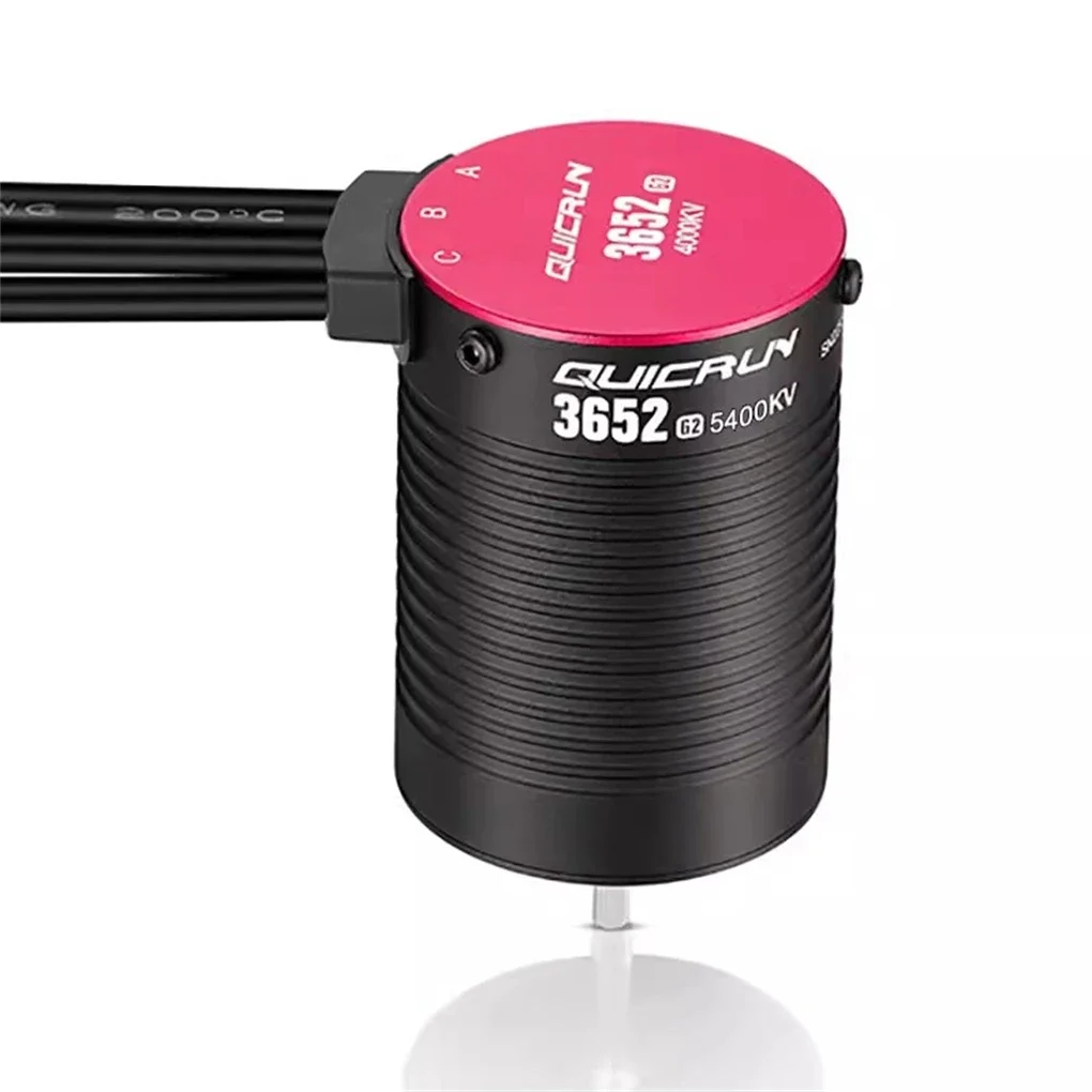 Фото Полет будущего HOBBYWING QuicRun 3652SL 3250KV/4000KV/5400KV 3660SL 3150KV/3700KV G2 Бессенсорные бесщеточные двигатели 2-3S 1/10 1/8 №3