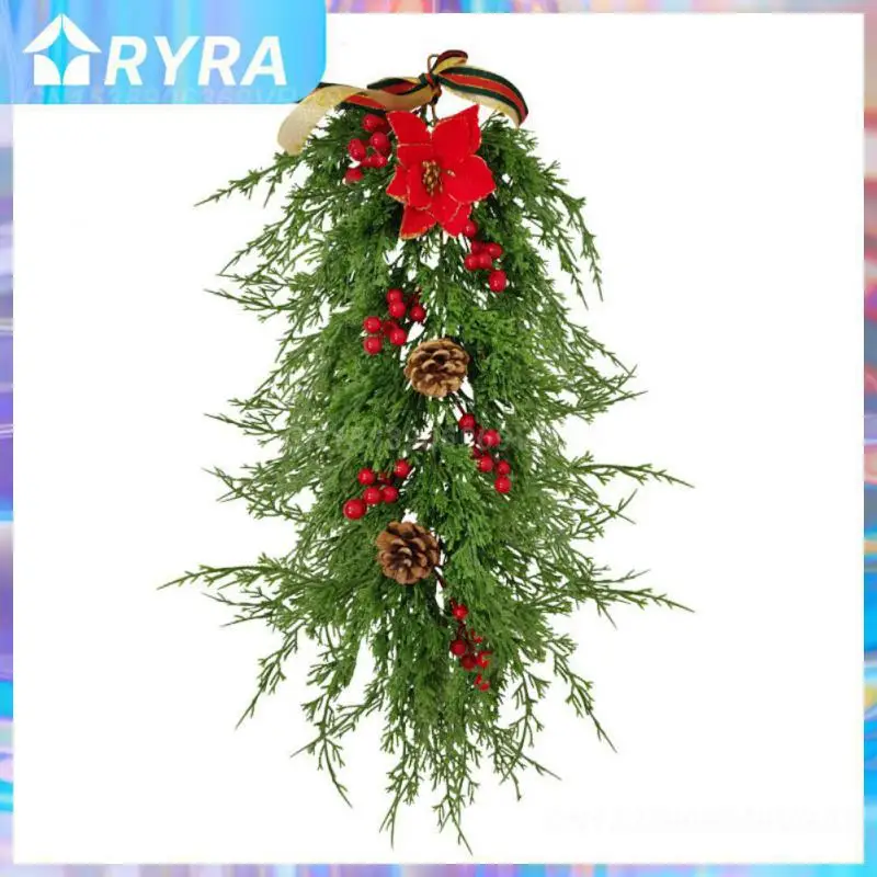 Christmas Decoration Artificial Plants Door Wall Green Plant Pine Needle Christmas Pendant Christmas Tree Decoration Home Decor