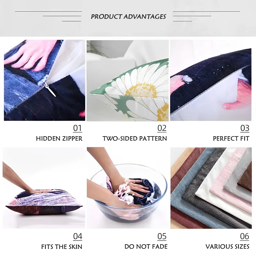 Наволочка для подушки чехол гостиной