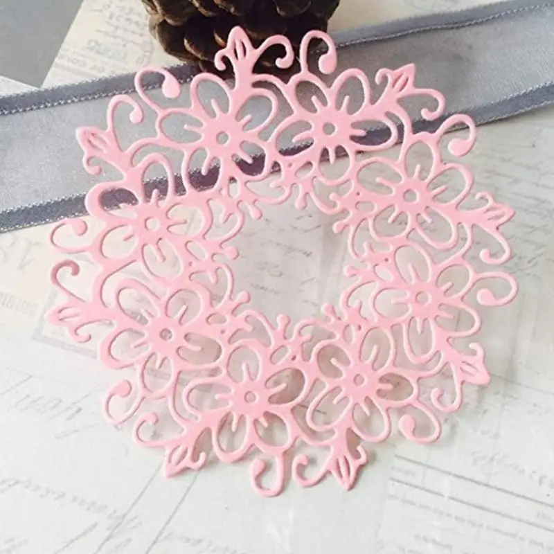 N7MD -головоломка круглый кружевной карбоновый сталь резка диск DIY ScrapBooking Photo Almam