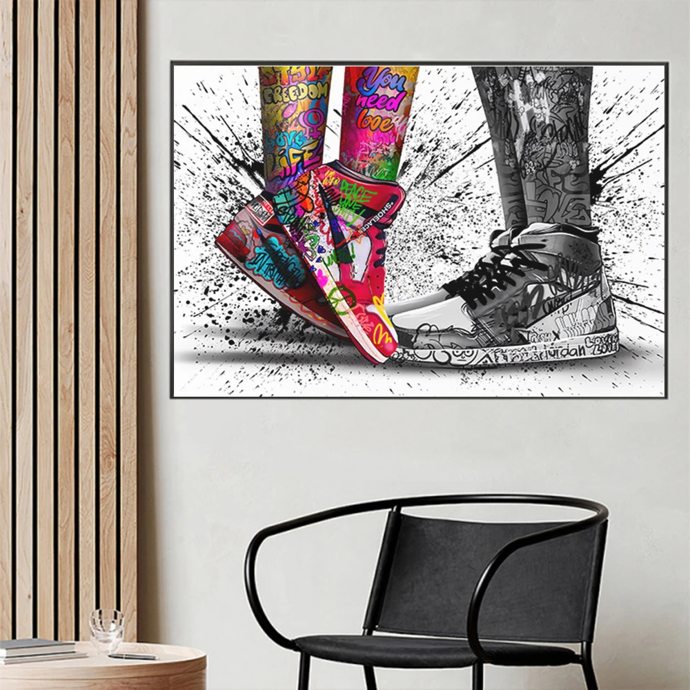 Wall Art Posters Abstract Home Decor Canvas Painting Picture Prints Artwork Boy Gift
