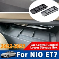 car central control lower storage box for nio et7 2022 2023 stowing tidying organizers accessories container tray