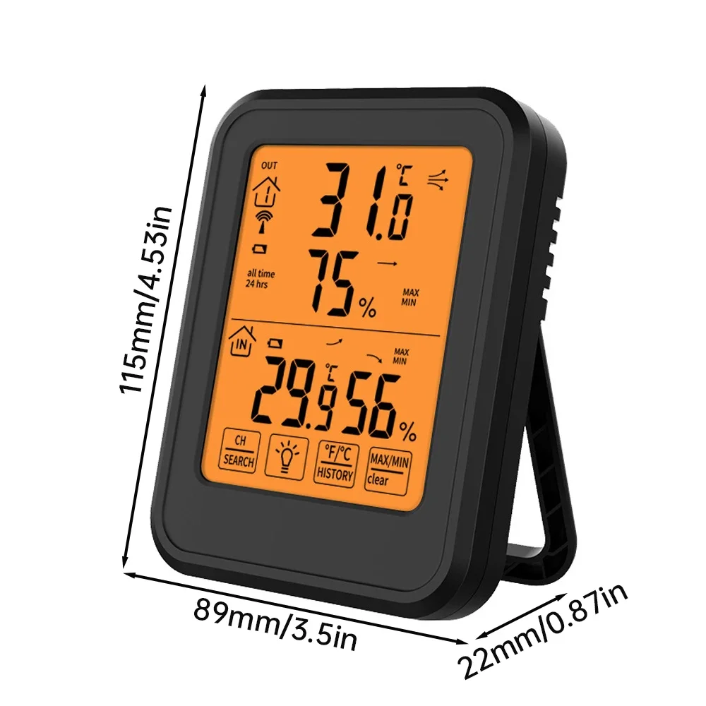 ThermoPro 60M беспроводной цифровой внутренний наружный термометр гигрометр