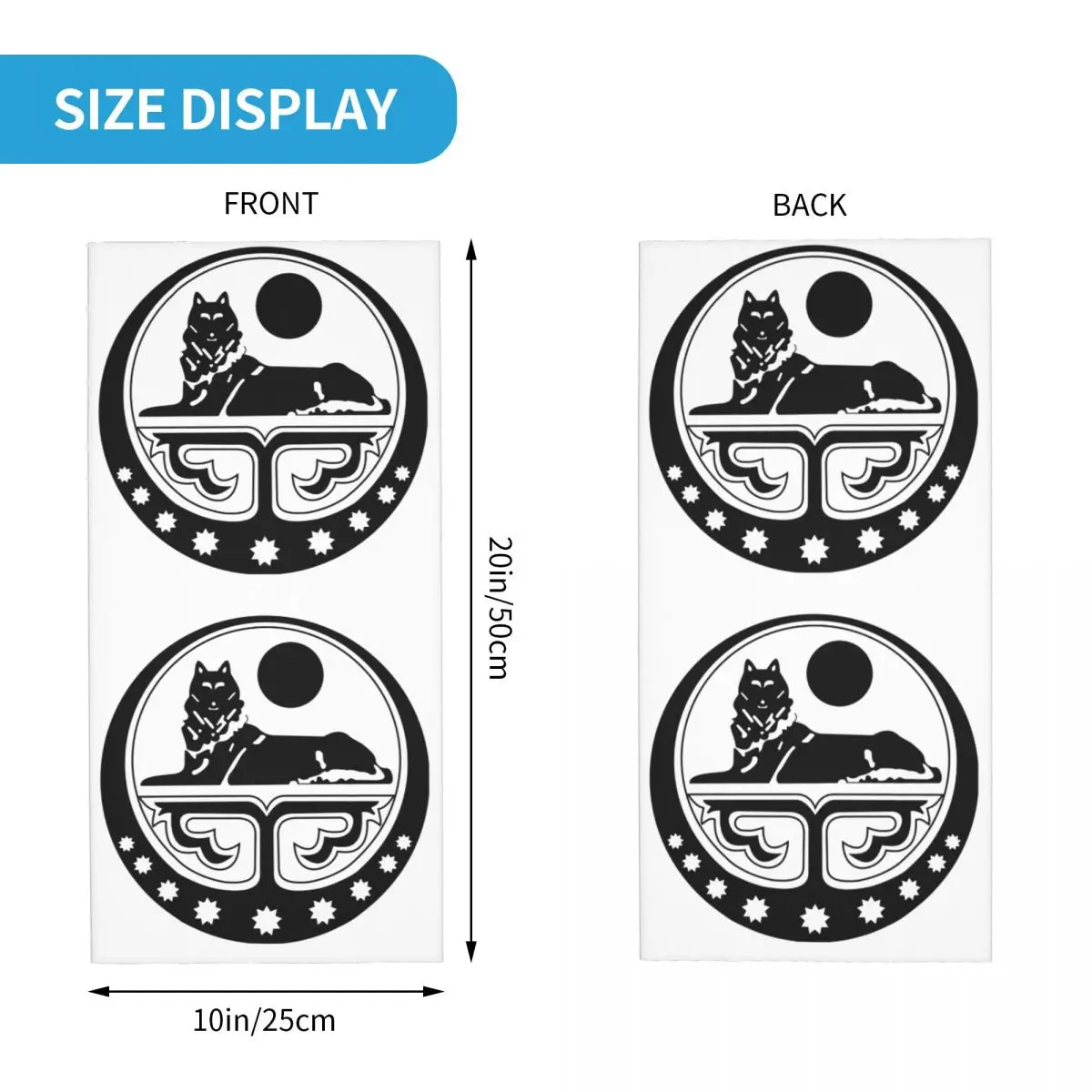 Герб Чеченской Республики икхирия воротник мужской женский ветрозащитный
