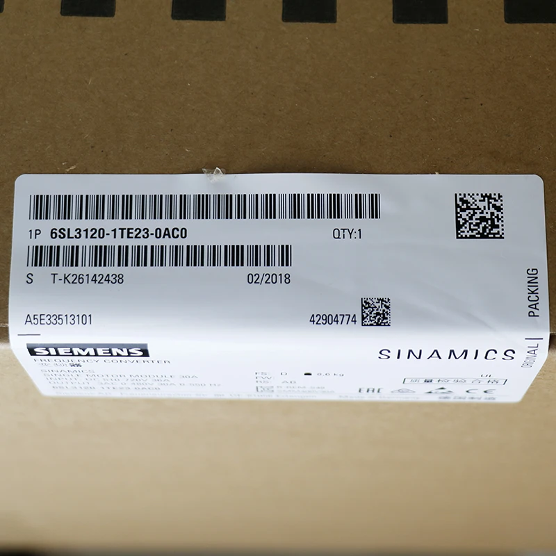 

Brand New Siemens 6SL3120-1TE23-0AC0 6SL3 120-1TE23-0AC0