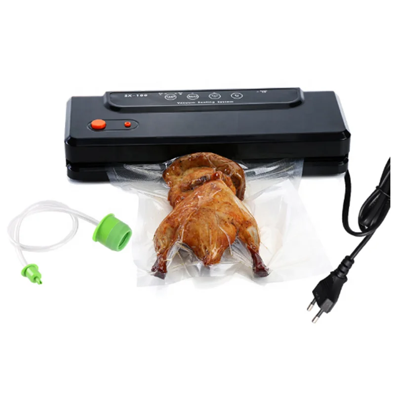

Automatic Vacuum Sealer Packer Vacuum Air Sealing Packing Machine For Food With Free 10pcs Bags