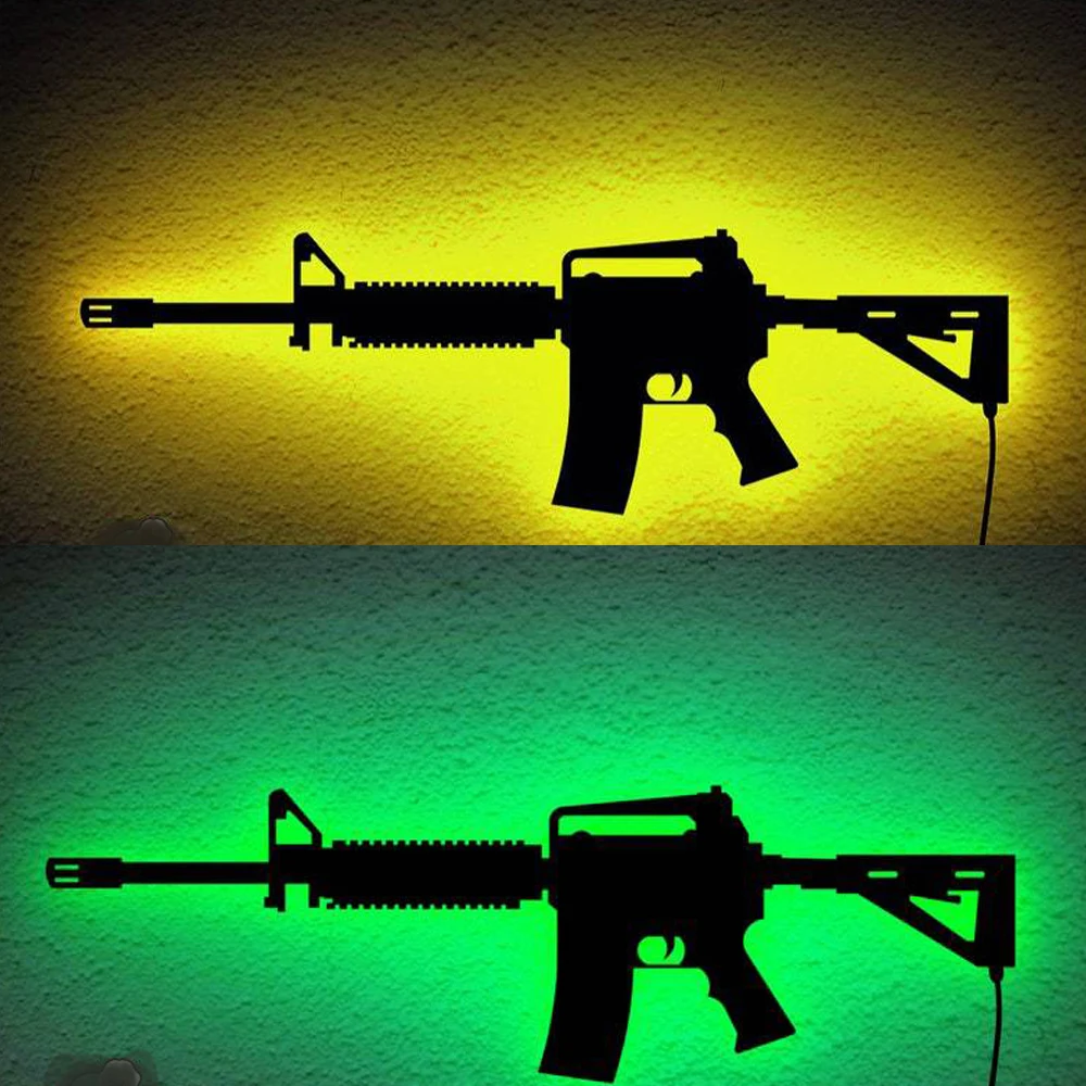 Креативный армейский веер ZK50 светящийся настенный светильник меняющий цвет