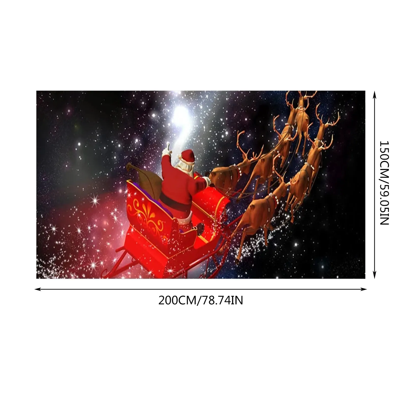 

Рождественский праздничный баннер, подвесная ткань для гаражных дверей, наружный большой чехол для двери, украшение