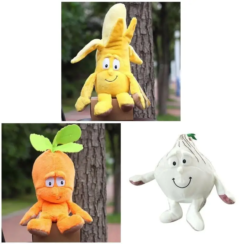 

1 Pcs Fruit Vegetables Soft Plush Toy Stuffed Doll Cute Gift For Children Kids
