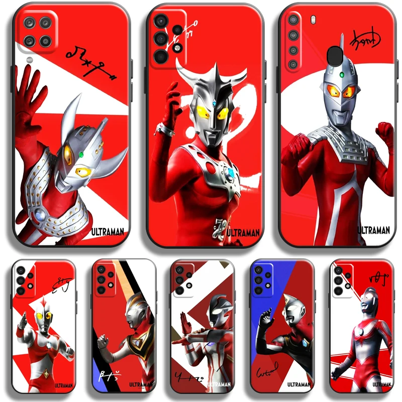 

Anime Ultraman For Samsung Galaxy A11 A12 A20 A20E A21 A21S A22 A30 A31 A32 A51 A52 A70 A71 A72 5G Phone Case Funda Carcasa