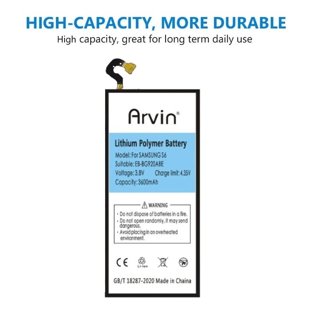 new original phone battery eb bg920abe for samsung galaxy s6 sm g920 g920f g920i g920a g920v g9200 g9208 g9209 s6 edge 3600mah free global shipping