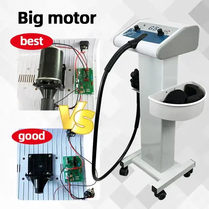 Горячий косметический аппарат 5-головочный вибрационный массажер для похудения