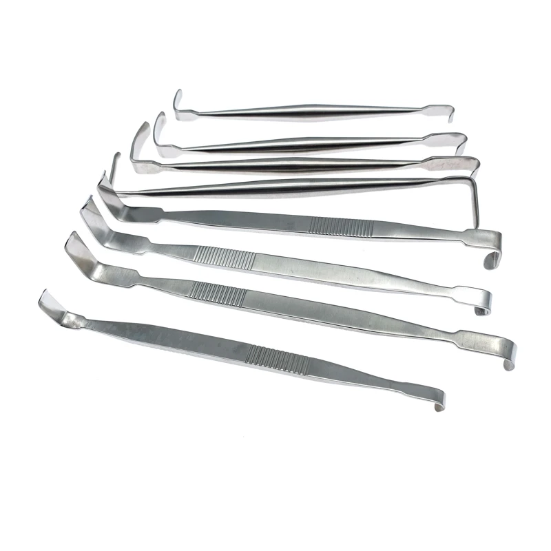

Stainless steel Retractor Hook L-shaped Double Hook Veterinary pet instruments