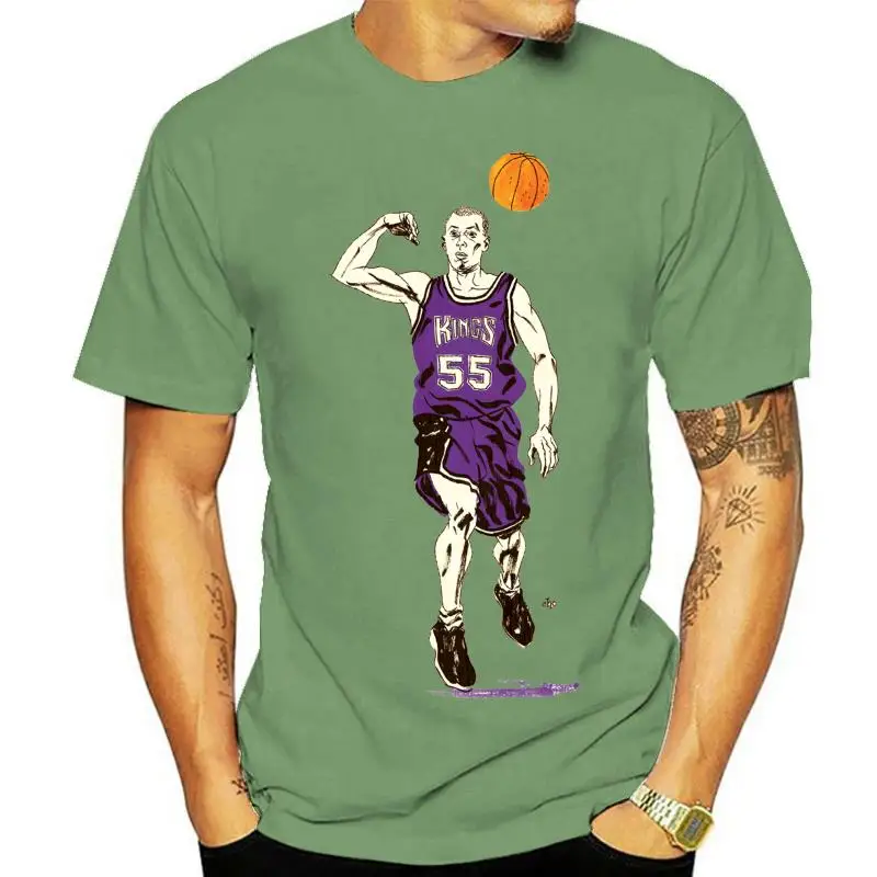 

Men tshirt Jason Williams White Chocolate Basketball T Shirt Printed T-Shirt tees top