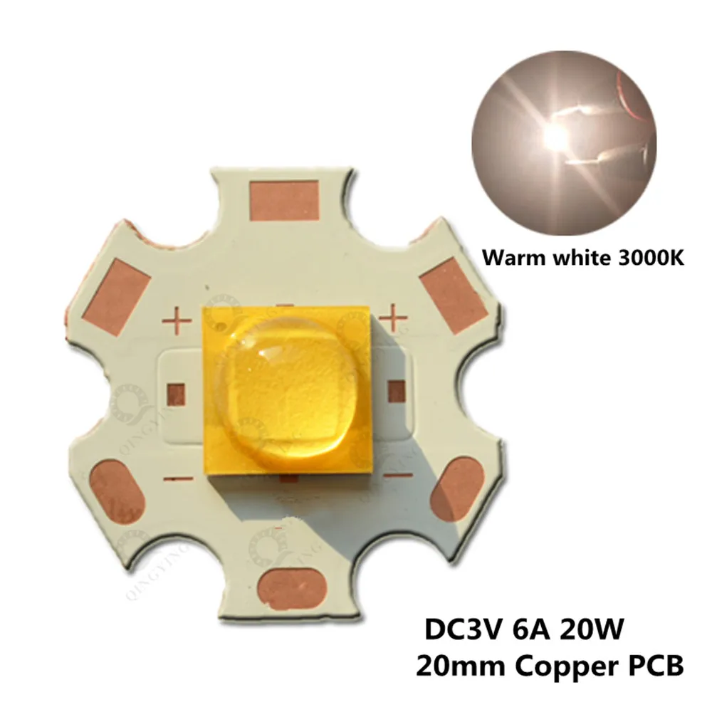 

Светодиодный излучатель XHP70.2 XHP50.2 QINGYING 20 Вт