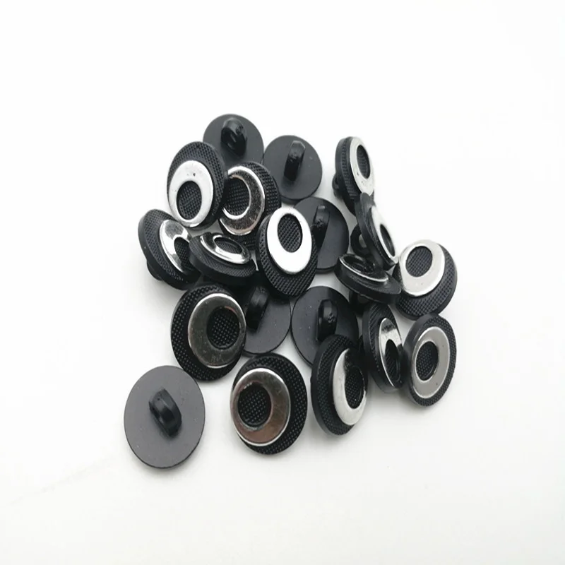 

1LOT= 50 pieces 12MM SMALL SIZE PLASTIC BLACK BOTONE 2HOLES BUTTONS SHIRT SCRAPBOOKING ACCESSORIES A16