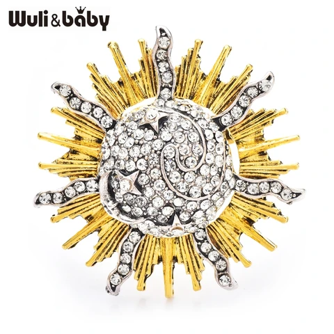 Wuli&baby винтажные солнечные броши