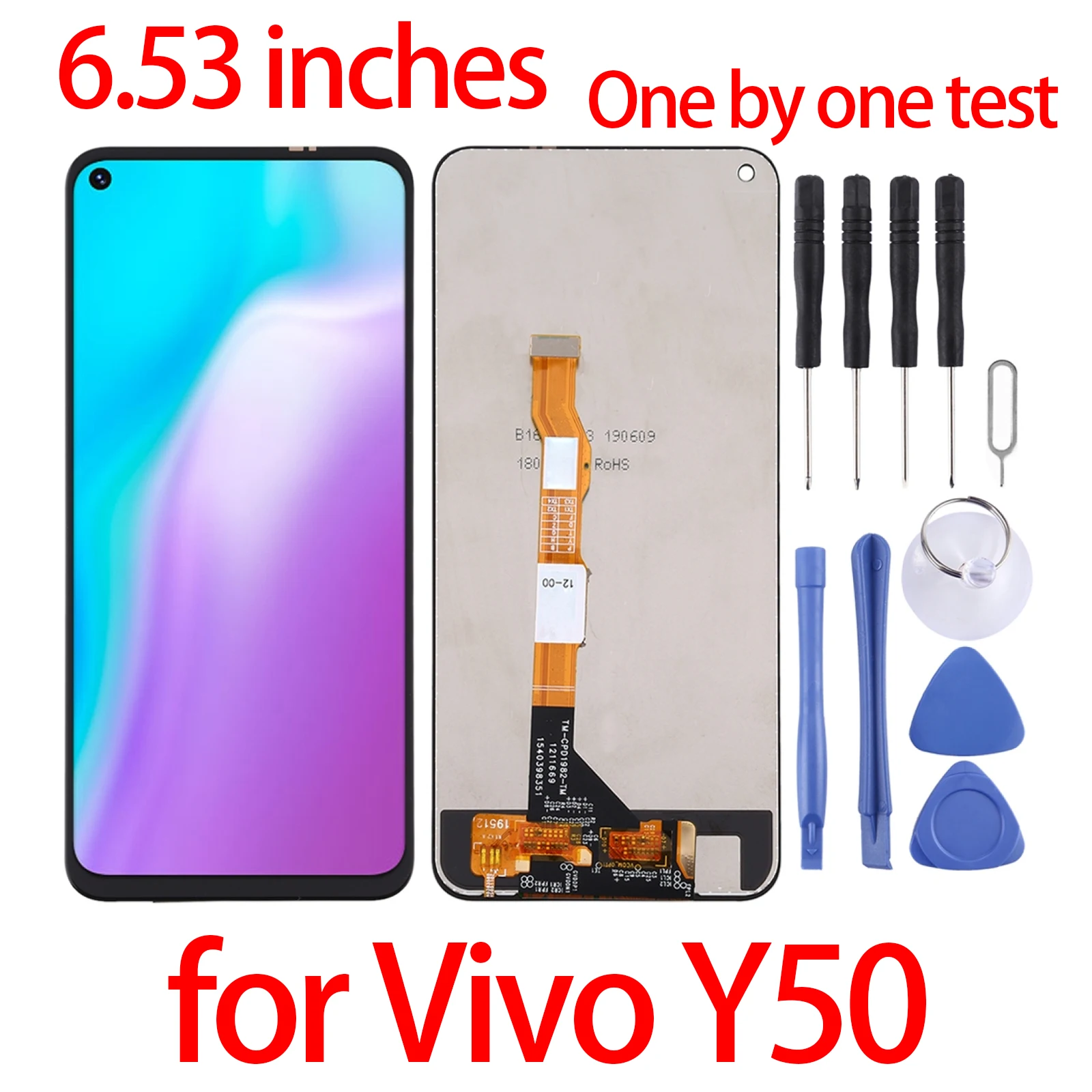 

ДЛЯ Vivo Y50 ЖК-экран и дигитайзер в сборе для Vivo Y50