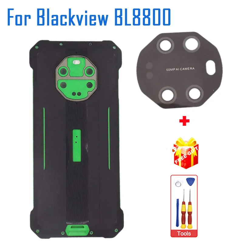 

Новый оригинальный чехол для аккумулятора Blackview BL8800, чехол для задней крышки с объективом задней камеры, аксессуары для смартфона Blackview BL8800