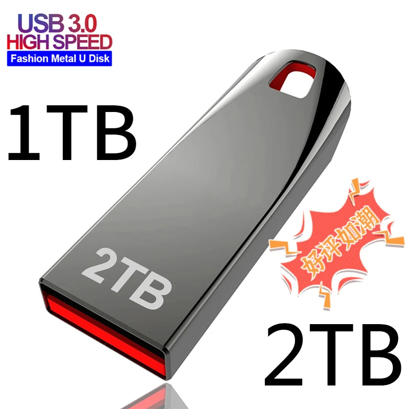 

Флэш-накопитель USB 3,0 в металлическом корпусе, 512 ГБ, 1 ТБ