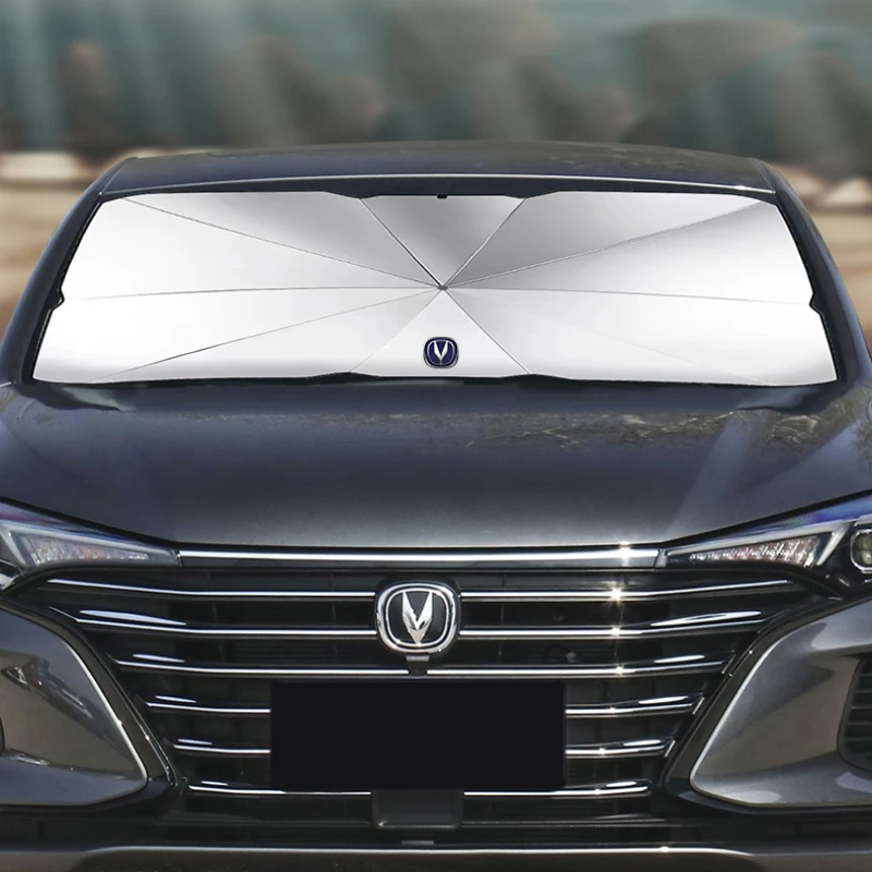 Фото Автомобильный солнцезащитный складной зонт для Changan CS95 CS75 CS85 CS35 Alsvin Eado XT DT ET CS15 CS70 Cv1 Cs1 V7 CX70 Raeton CC UNT-T Auchan №4