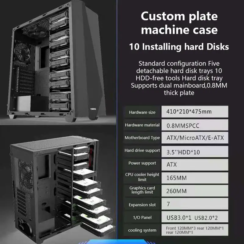 Стойка для жесткого диска 3 5 дюйма держатель монтажный кронштейн многоуровневый