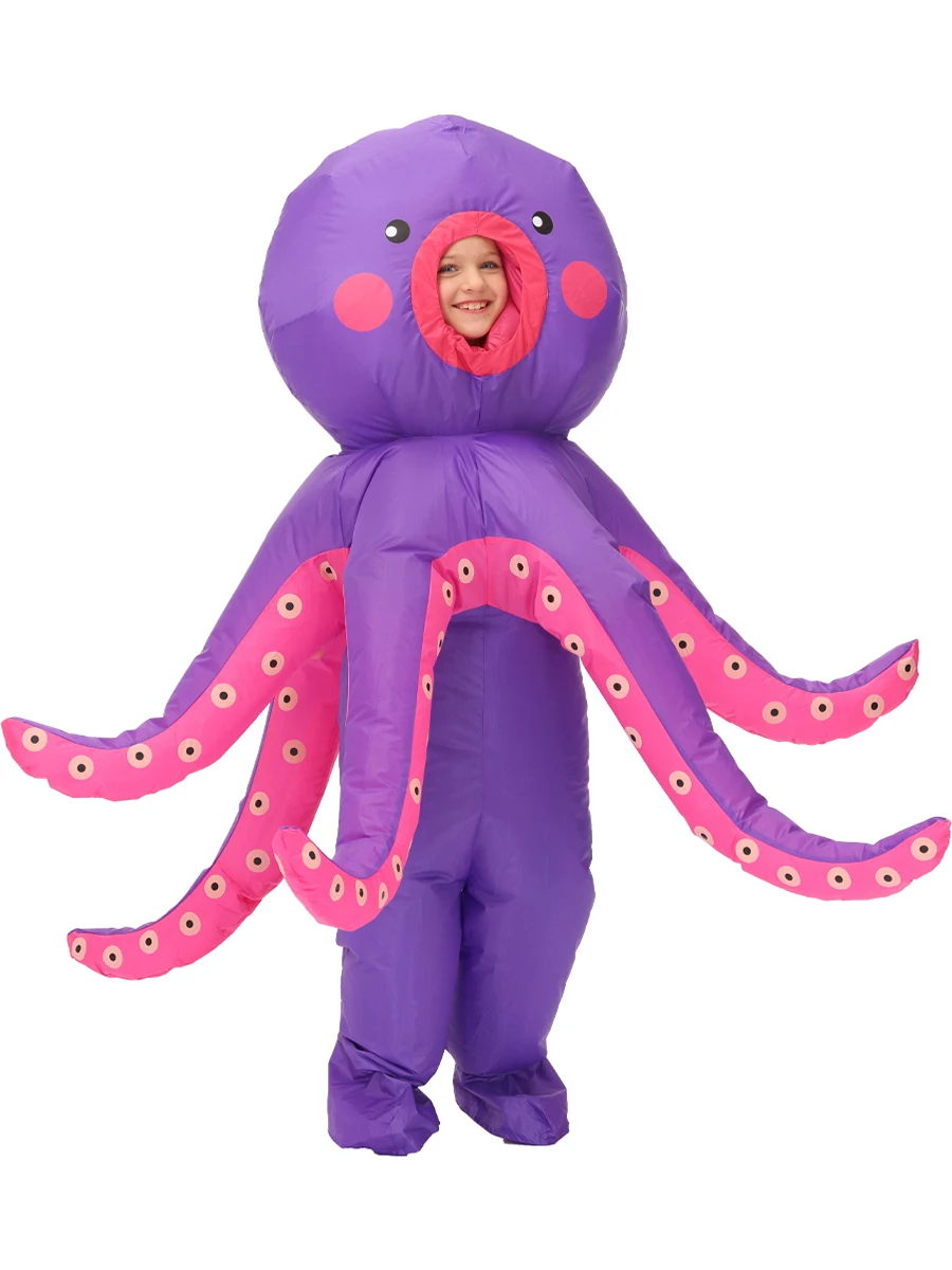 

JYZCOS надувной костюм клоуна для взрослых, комбинезон для женщин и мужчин на Хэллоуин, Рождество, карнавал Вечерние