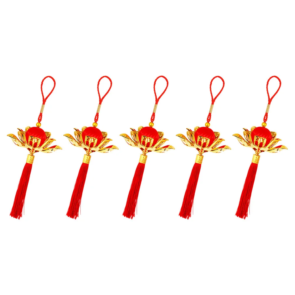 

Decor Charms Festival Hanging Decorations Chinese Good Traditional Years New Tree Money Oriental Car Luck Fu Tassel Sign Red