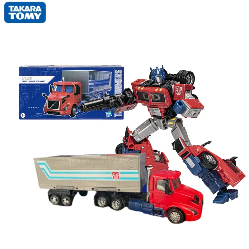 

Transformers Action Figure Transformers Generations Volvo Vnr 300 Optimus Prime Voyager Class Collectible Robot Kits Models