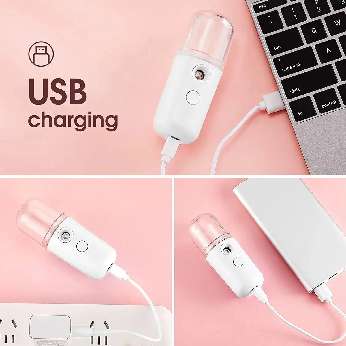 USB-распылитель для лица увлажнитель перезаряжаемый распылитель отпариватель