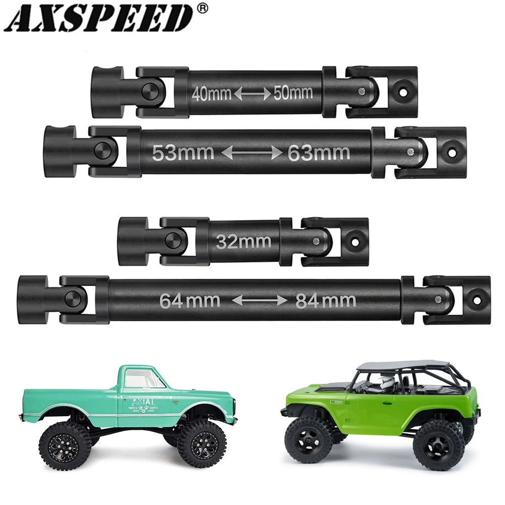 

AXSPEED стальной центральный приводной вал трансмиссионные валы для 1/24 RC Crawler Axial SCX24 AXI90081 AXI00001 AXI00002 AXI00005