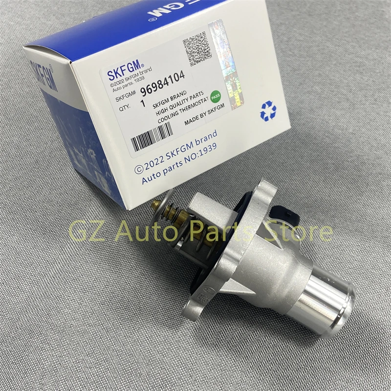 

Термостат охлаждающей жидкости двигателя для Chevrolet Cruze Trax Sonic Aveo Orlando Vauxhall Opel Astra Vectra Zafira 96984104 25193683