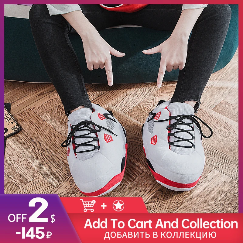 Зимние теплые тапочки для женщин Симпатичные домашние унисекс один размер