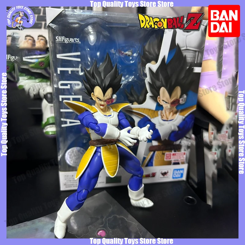 

In Stock Bandai Shf Black Haired Vegeta Bida 2.0 Combat Uniform Dragon Ball Z Warfare Instrument Gift