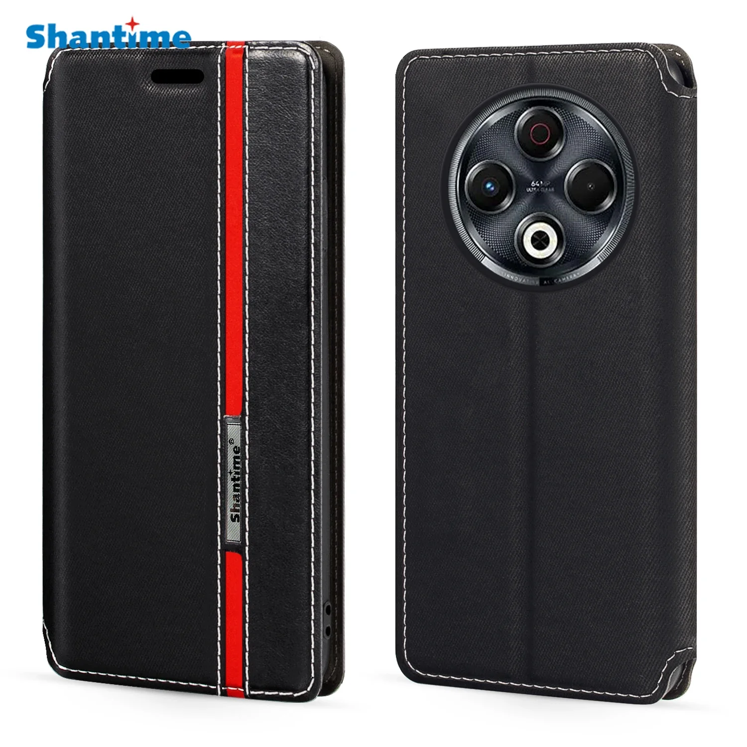 Чехол для Tecno Spark 30 4G модный многоцветный кожаный флип-чехол с магнитной застежкой