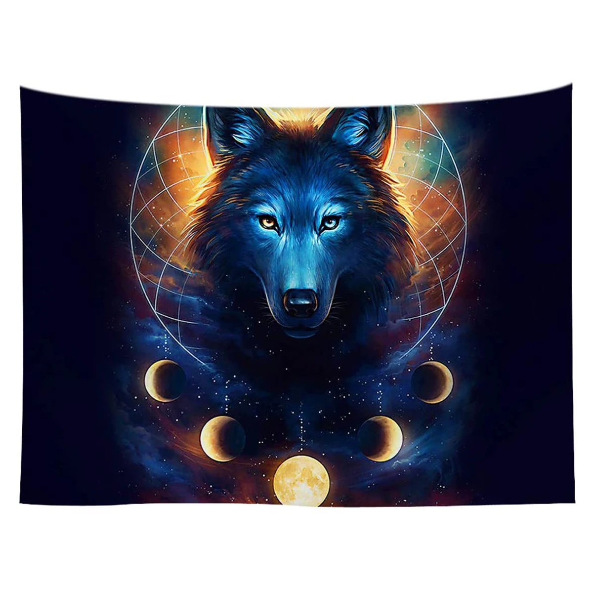

Wall Tapestry Wolf in The Space Tapestry Wall Hanging Decor for Bedroom Living Room Dorm Wall Tapestry Wall Tapestry Wall