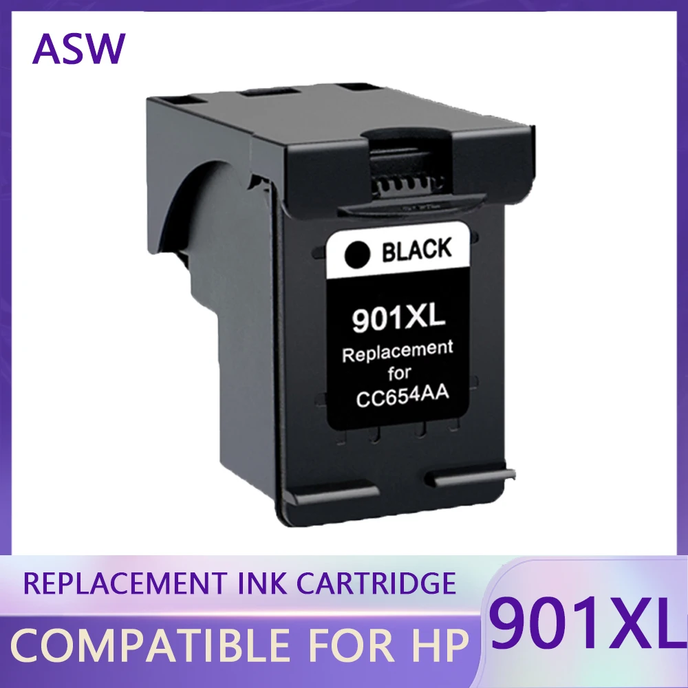 

Замена картриджа ASW 901XL для HP 901, черный картридж для Officejet 4500, J4500, J4540, J4550, J4580, J4640