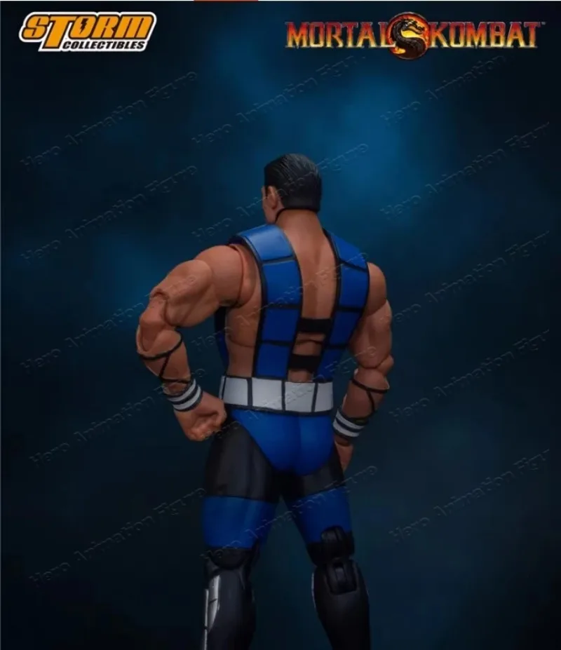 Фото В наличии: Коллекционная фигурка Storm Collectibles в масштабе 1/12, Mortal Kombat Sub-Zero, издание Revealed Edition, классическая модель игрушки №2