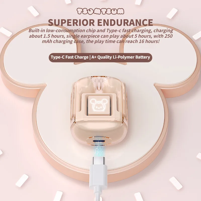 Беспроводные наушники Disney Bluetooth DN09 TWS