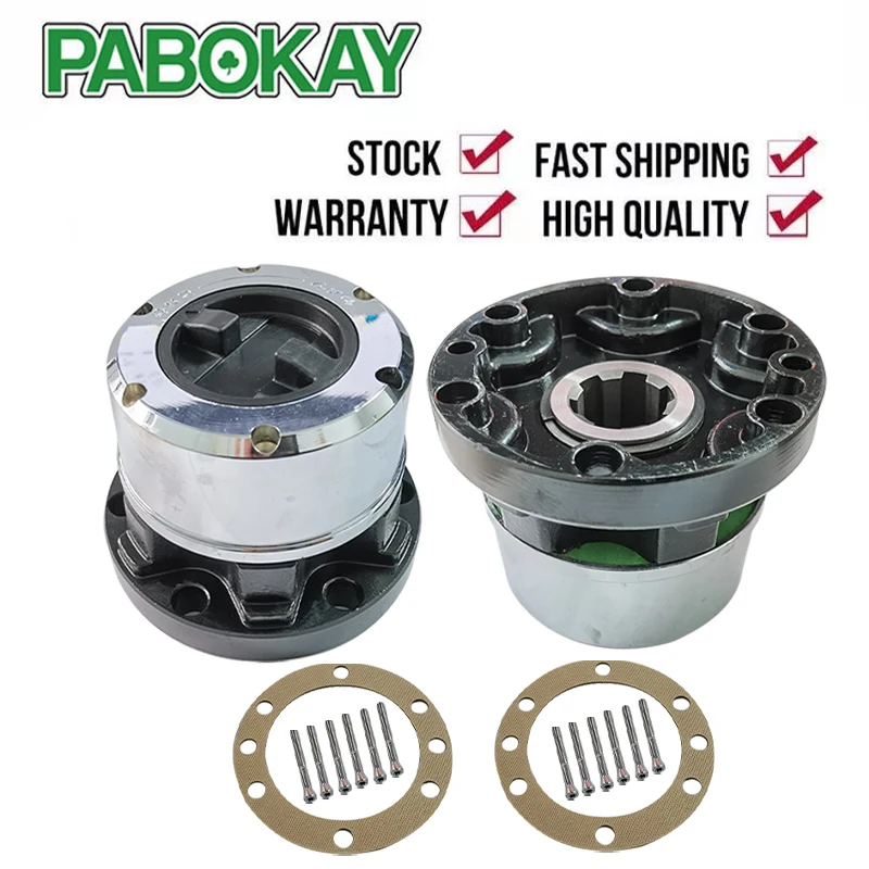 

2 Pieces x For TOYOTA Landcruiser 63-75 Bamdeirantes 60-82 free wheel locking hubs B008 AVM404