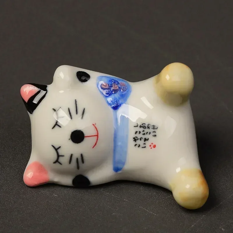 Один набор милых миниатюрных кошек в японском стиле Zakka керамические кошачьи