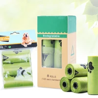38 rolls biodegradable dog poop bags hand free clip eco friendly leak proof strong pet waste outdoor home clean garbage bags