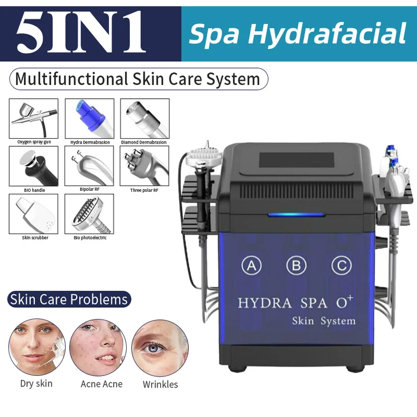 

Hydro Dermabrasion Skin Resurfacing Hydrofacial Cleaning Treatment Ultrasonic Face Lift Hydradermabrasion Equipment