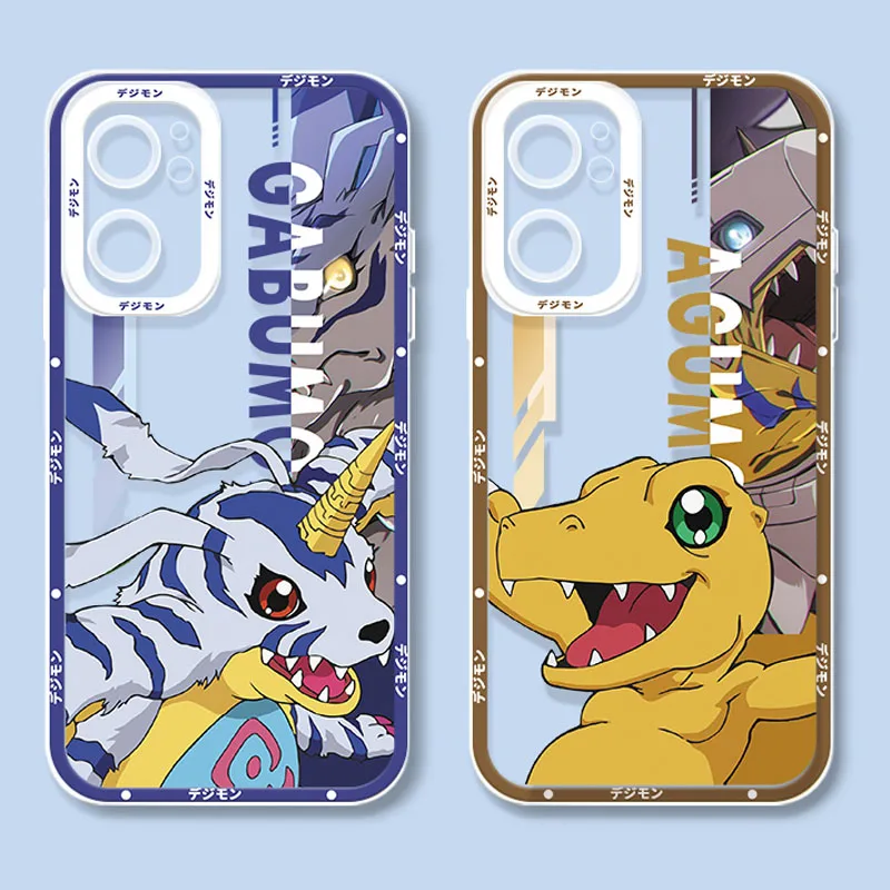 

Digimon Soft Silicone Case for Xiaomi Mi POCO X4 F4 GT F3 X3 NFC M4 Pro 12 11 Lite 10 Ultra 9 8 10T 11T Pro A3 Transparent Cover