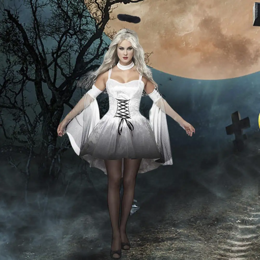

Cosplay Suit Witch Cosplay Clothing Hollow Out Cosplay Popular Angle Adjustable Waist Stage Costume
