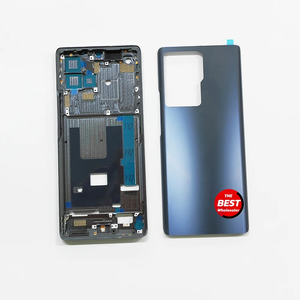 

For ZTE AXON 30 Ultra Battery Cover Back Glass Housing Rear Door Replacement
